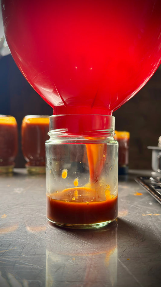 Salsa barbecue artigianale B.B.Ceppo in barattolo, ricetta Il Ceppo Affumicati ideale per pulled pork, brisket e carne affumicata