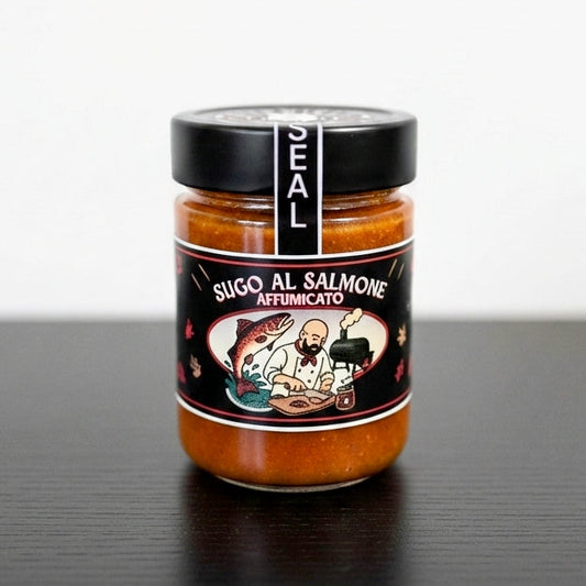 Vasetto 350ml sugo salmone affumicato