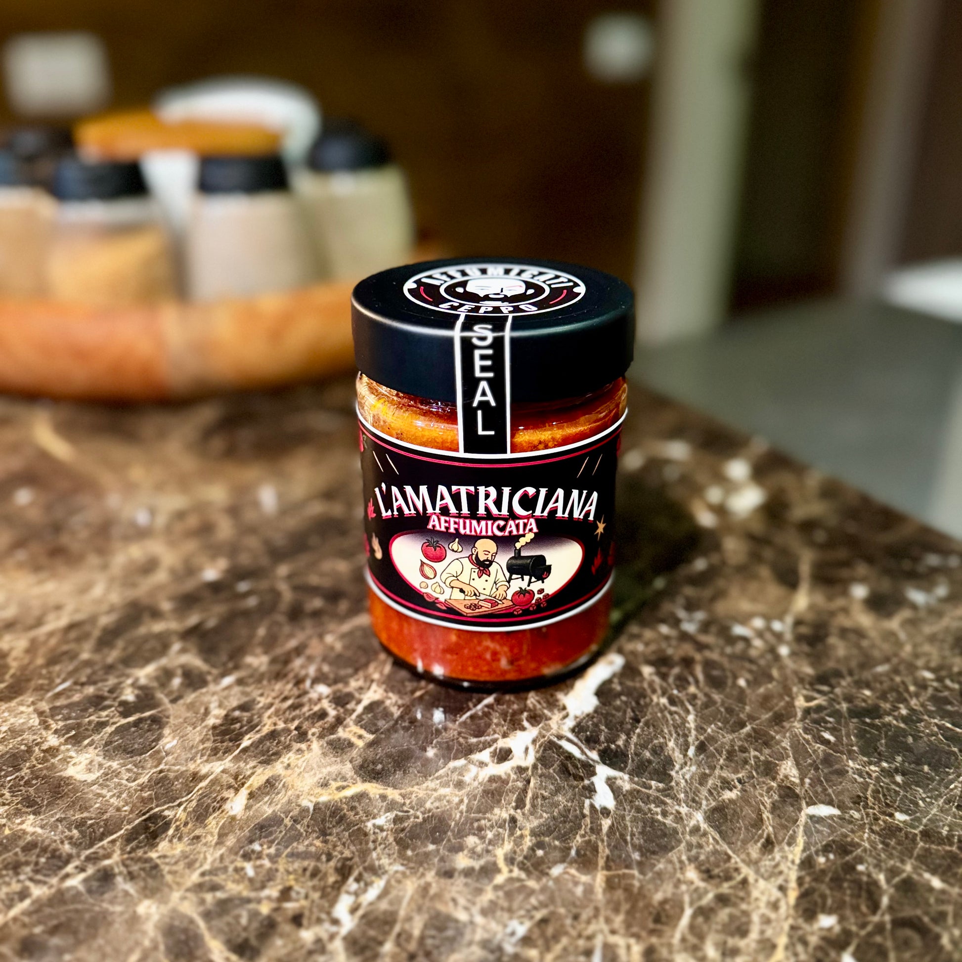 Vasetto sugo amatriciana affumicata 350ml