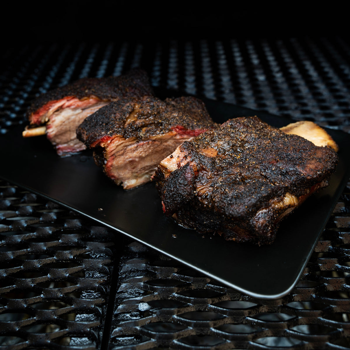 Coste di manzo affumicate (Beef Ribs) - porzione singola artigianale Il Ceppo Affumicati - min. 200g